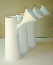 3 samples taken from prototype block mould. Roger Arquer