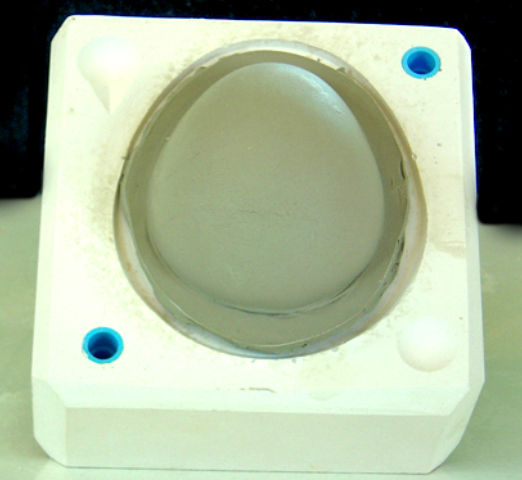 Egg Press Pottery Mould