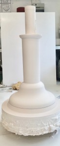 Candle stick model middle section