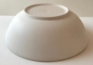 Slip cast Bowl Upside down